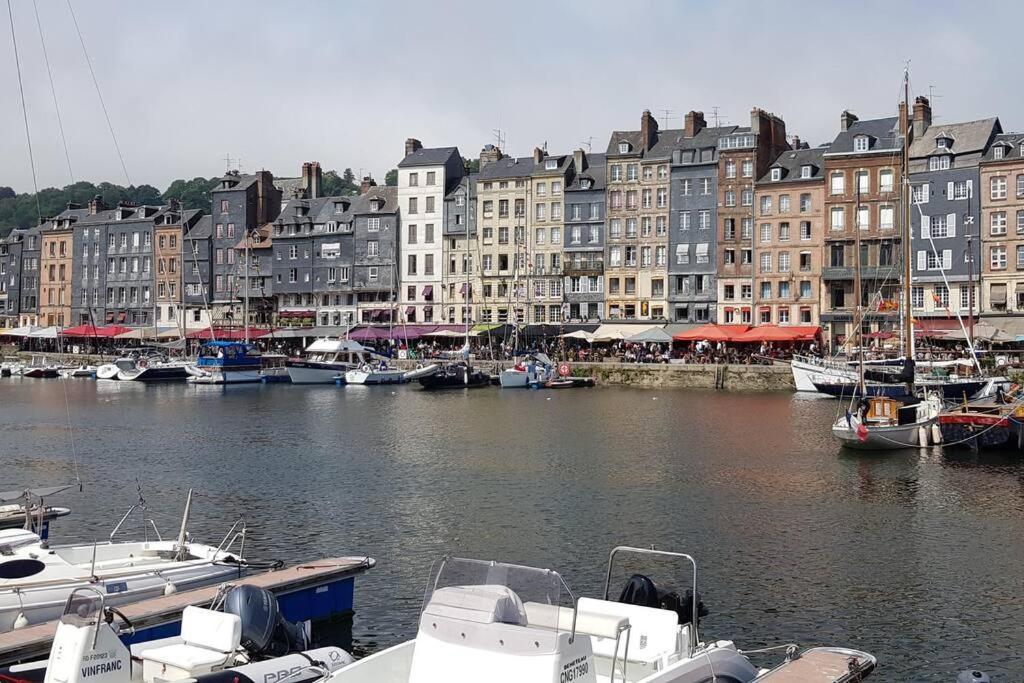 Jolie Maison Avec Jardin Honfleur Zewnętrze zdjęcie